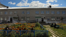 Входная группа Алнашская больница.  Векшиной ,  1